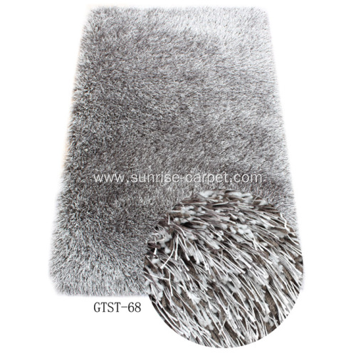 Elastic and Polyester Silk Shaggy Rugs